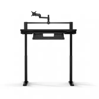 Birou gaming Corsair Platform:4 Elevate, inaltime reglabila electric, brat pentru monitor inclus, In-Desk USB Power, Negru