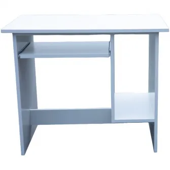 Birou Nefmob Nove, dimensiuni 90x55x75 cm, culoare alb