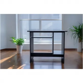 Birou Nefmob Nove, dimensiuni 90x55x75 cm, culoare wenge