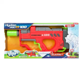 Blaster cu apa Toi-Toys - Hydro Volt X-100, automat, rosu, 800 ml