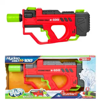 Blaster cu apa Toi-Toys - Hydro Volt X-100, automat, rosu, 800 ml