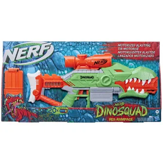 Blaster Nerf Dinosquad - Rex Rampage, 20 proiectile