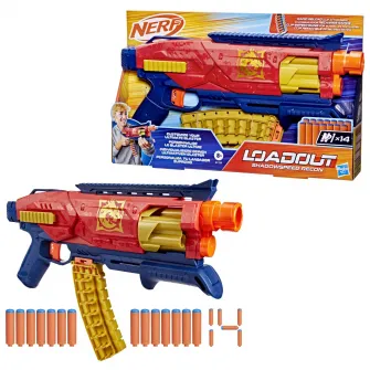 Blaster Nerf Loadout - Shadowspeed Recon, 14 proiectile