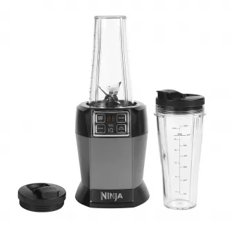 Blender Ninja BN495EU, 1000W, 700ml, Auto-iQ Technology, Ninja Blade Technology, Gri/ negru