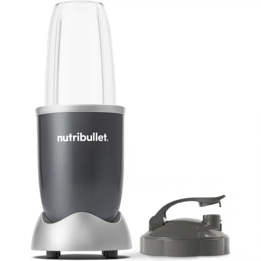 Blender nutribullet® Original, 600 W, 1 viteza, cupa inalta 0.7l, argintiu
