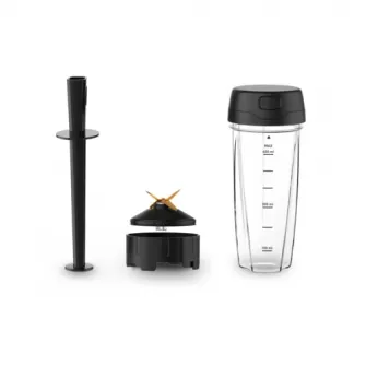 Blender Tefal InfinyMix+ BL91HD31, 1.75l, 1600W, 1 trepta viteza, Argintiu-Negru