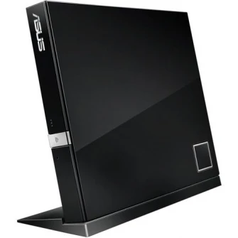 Внешний писатель BLU-RAY ASUS SBW-06D2X-U, 6X, поддержка M-DISC, совместим с Windows и Mac OS, ASUS Webstorage бесплатно 12 месяцев, Nero BackItUp, черный