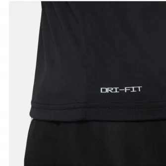 Bluza inot copii cu protectie UV UPF 40+ Nike 3D Combo Long Sleeve Hydroguard, marime XS, negru