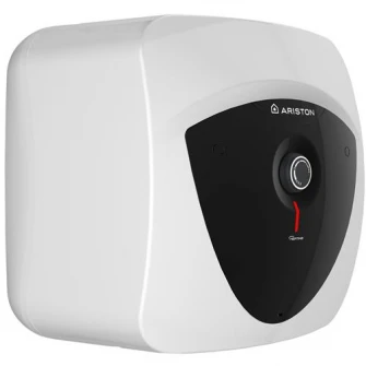 Boiler electric Ariston Andris LUX 15 U EU, 15 l, 1200 W, Led iluminat, Protectie electrica IPX5, Montare sub chiuveta, Reglaj extern de temperatura