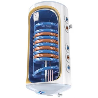Boiler termoelectric cu 2 serpentine TESY BiLight GCV 7/4S2 1204420 B11 TSRP, 120 litri, 2000W, serpentina pe partea dreapta, 0.8 Mpa, 18 mm, Turbolator