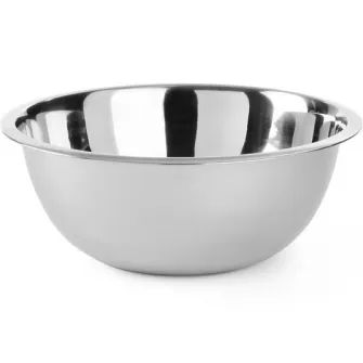 Bol bucatarie 1,4 lt, Ø197x(H)68 mm, inox - cu baza rotunda, Hendi