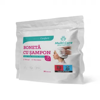 Boneta cu sampon fara clatire, Multi Care Confort