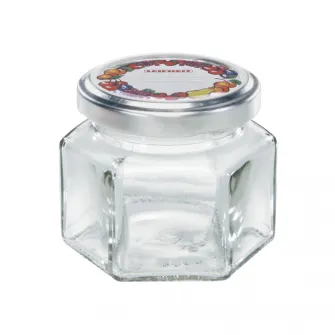 Borcan hexagonal Leifheit, 106 ml