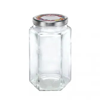 Borcan Hexagonal Leifheit, 1700 ml