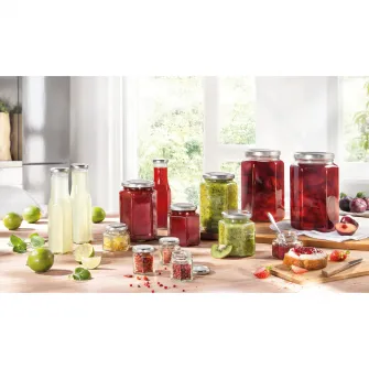 Borcan Hexagonal Leifheit, 1700 ml