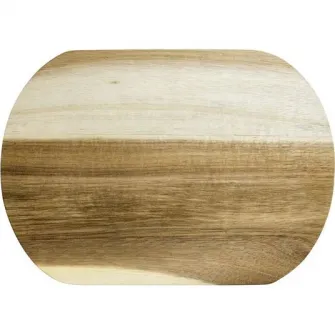 Bord de tocare oval Ambition Parma, salcam, 28 x 20 cm