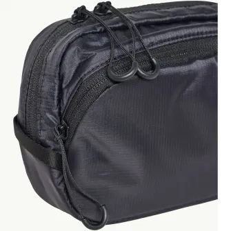 Borseta sport Jack Wolfskin Wandermood Hipbag, granite black