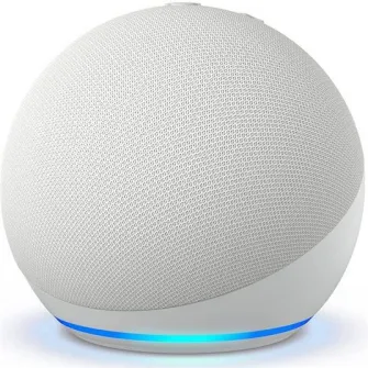 Boxa inteligenta Amazon Echo Dot 5, Control Voce Alexa, Wi-Fi, Bluetooth, Alb