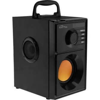 Boxa portabila 2.1 Media-Tech BOOMBOX BT, Bluetooth, Radio FM, MP3, USB, MicroSD, RMS 15W, Negru
