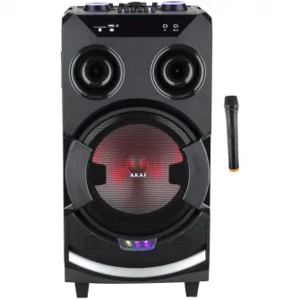 Boxa portabila Akai ABTS-112 cu BT, USB, FM Radio, microfon, baterie reincarcabila