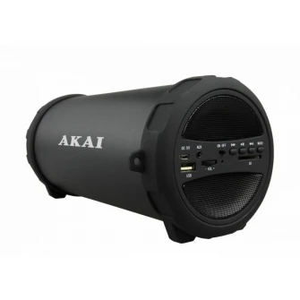 Boxa portabila Akai ABTS-12C, radio FM, karaoke, negru