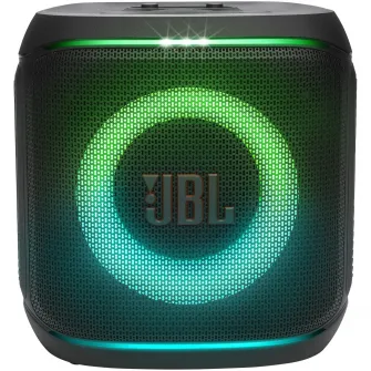 Boxa portabila JBL Partybox Encore 2, 100W, Bluetooth, Microfon wireless, Autonomie 15 ore, Auracast, IPX4, Negru