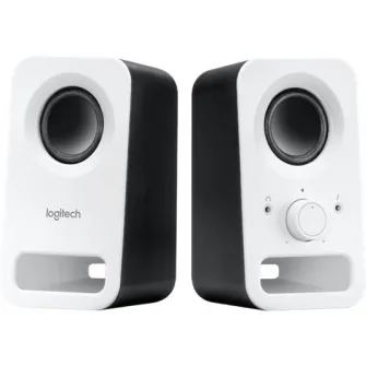 Boxe 2.0 Logitech Z150, 6W RMS, Alb