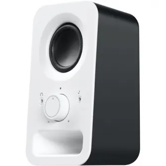 Boxe 2.0 Logitech Z150, 6W RMS, Alb