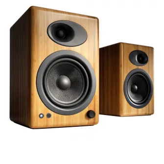 Boxe active Audioengine A5+, Bambus
