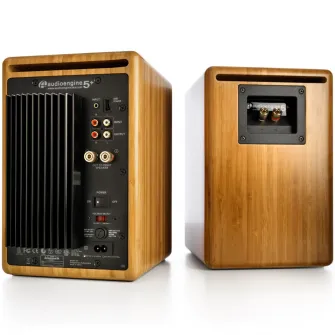 Boxe active Audioengine A5+, Bambus
