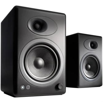 Boxe active Audioengine A5+, Negru