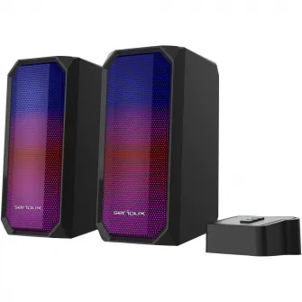 Boxe gaming 2.0 Serioux Kyro X522, Iluminare RGB, Bluetooth