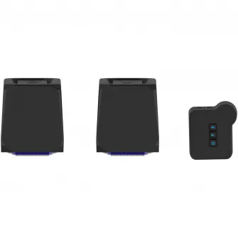 Boxe gaming 2.0 Serioux Kyro X522, Iluminare RGB, Bluetooth