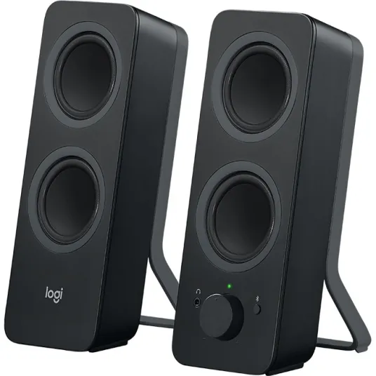 Колонки Logitech 2.0 Z207, bluetooth, черные