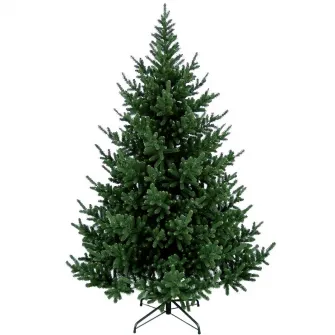 Brad artificial premium Kring Vermont, 180 cm, aspect natural, suport metalic, Verde