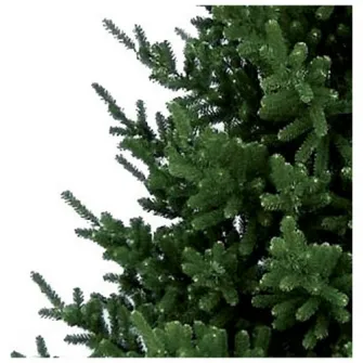 Brad artificial premium Kring Vermont, 180 cm, aspect natural, suport metalic, Verde