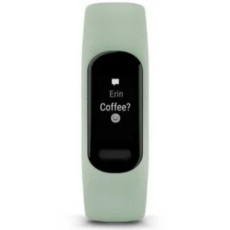 Bratara fitness Garmin vivosmart 5, curea Cool Mint din silicon, small/medium