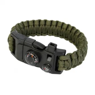 Bratara supravieturie Techfit Paracord 5 in 1