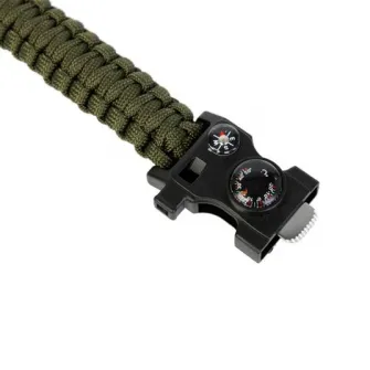 Bratara supravieturie Techfit Paracord 5 in 1