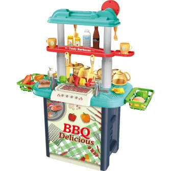 Bucatarie copii Mappy 2 in 1, cu Barbeque