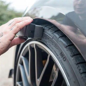 Губка для аппликатора геля Meguiars с контейнером для хранения, подушечка для аппликатора покрышки