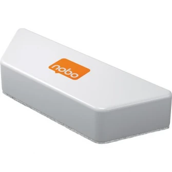 Burete NOBO, pentru curatare table, magnetic, rezerva detasabila, alb