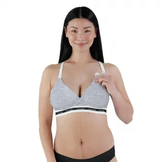 Bustiera pentru alaptat Bravado Designs Original, Dove Grey, XL
