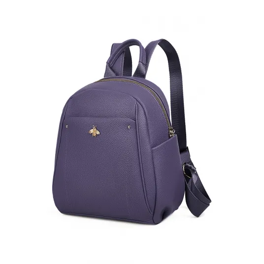 C'iel, Rucsac de piele Greenly, Violet prafuit