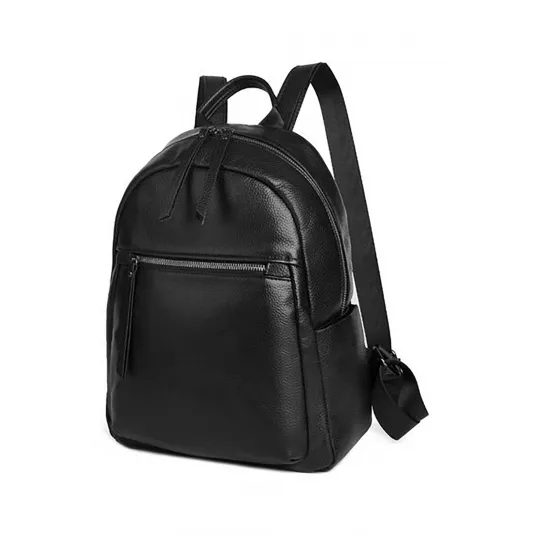 C'iel, Rucsac din piele cu fermoar, Negru