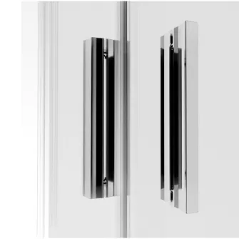 Cabina de dus Radaway Alienta D, 80x100x190 cm, Easy clean, profil crom