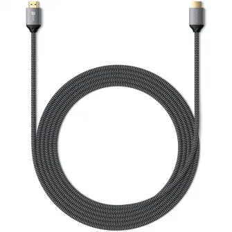 Cabllu HDMI Satechi 8K Ultra HD High 2m, impletit, negru