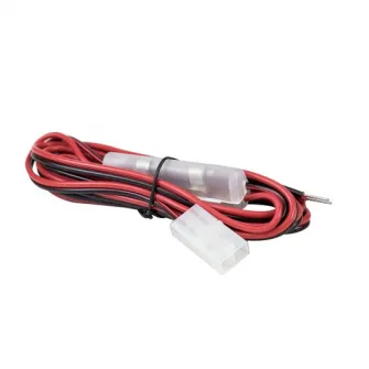 Cablu alimentare PNI cu siguranta 3A si conector pentru statii radio CB PNI HP 8000L, 8001L, 8024, 9001 PRO, 9700, lungime 2 metri