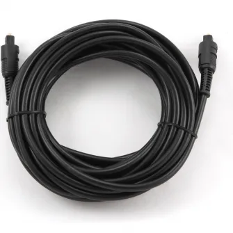 Cablu audio Gembird Toslink optic, 7.5m, Negru,, CC-OPT-7.5M