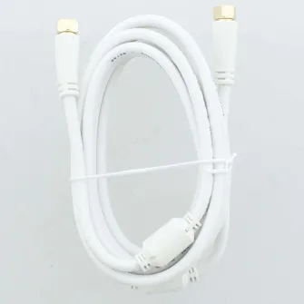 Cablu coaxial Hama 205252, 3 metri, alb